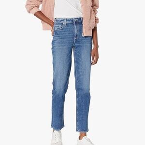 PAIGE Blue Straight Leg Jeans